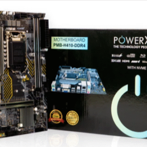 POWERX PMB-H410-DDR4 Motherboard | Intel 10th Gen | LGA1200 | DDR4 | USB 3.0 | HDMI | Gigabit LAN | Micro-ATX