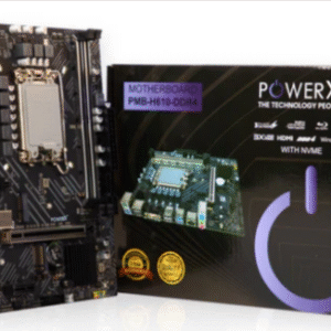 POWERX PMB-H610-DDR4 Motherboard | LGA 1700 | DDR4 | NVMe | Intel 12th Gen Support | USB 3.2 | PCIe | Micro-ATX