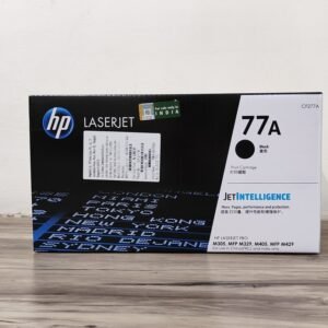 HP 77A Black Original LaserJet Toner Cartridge CF277A