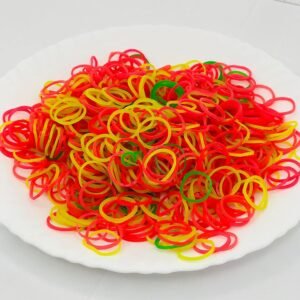 500 Gram 1 Inch ( 3250 nos ) Nylon Packing Rubber Bands / Office School Hottel Home Packing Rubber Bands / Elastic Bands