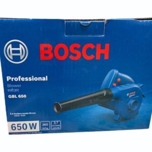 BOSCH GBL 650 Professional Blower | 650 W Motor | Airflow of 3.7 m3/min | Lightweight & Ergonomic Design | Compatible with Multiple Nozzle Attachments| 1.7 kg Professional Blower