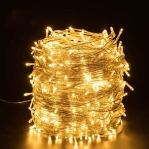 White Wire LED Series String Lights | Warm White LED [ 10M / 20M / 30M]