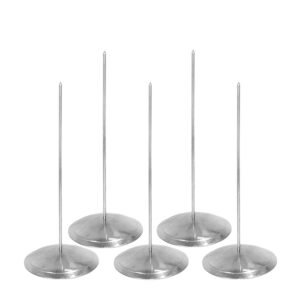 Bill Fork - Stainless Steel Desk Straight Rod Paper Bill Fork (Pack of  5 / 10)