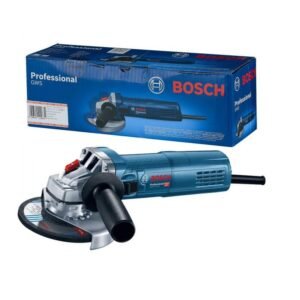 Bosch GWS 750-100 Heavy Duty Corded Electric Angle Grinder, M10, 750W, 11,000 rpm, 100 mm Disc Dia., Direct Cooling,1.8 kg Protection Guard, Auxiliary Handle & Wrench, 1 Year Warranty