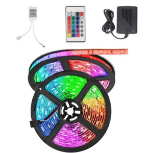 LED Strip Light RGB Multicolor 5050 | 16 Color 24 Key Remote Control.  5 METRES [ 30 LEDs / 60 LEDs]