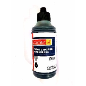 Camlin Kokuyo Permanent Marker Ink - 100ml, Black Pack of 5