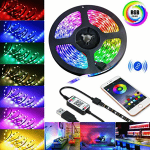 RGB LED Strip Lights USB Powered | Smart App Operated