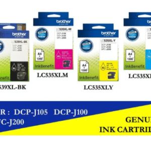 Brother LC539XL Black & LC535XL Cyan / Magenta / Yellow ink Cartridge Set