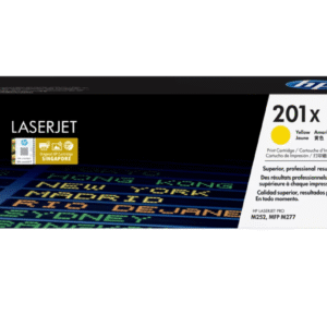 HP 201X Yellow Original LaserJet Toner Cartridge CF402X