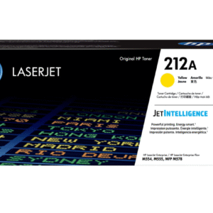 HP 212A Yellow Original LaserJet Toner Cartridge W2122A