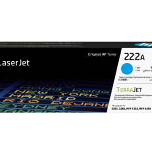 HP 222A Cyan Original LaserJet Toner Cartridge W2221A
