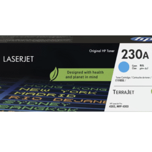 HP 230A Cyan Original LaserJet Toner Cartridge W2301A