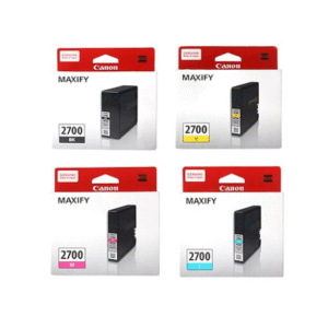 Canon PGI-2700 (Black/Cyan/Yellow/Magenta) Ink Cartridge Set