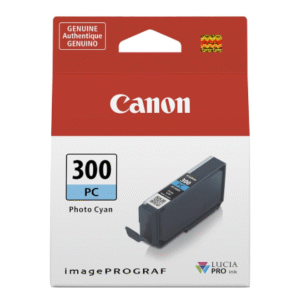 Canon PFI-300 PC (Photo Cyan) ImagePROGRAF Ink Cartridge