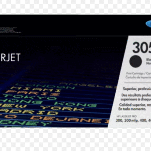 HP 305A Black Original LaserJet Toner Cartridge CE410A