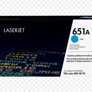 HP 651A Cyan Original LaserJet Toner Cartridge CE341A