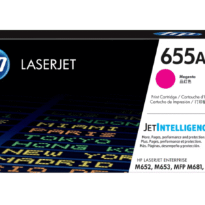 HP 655A Magenta Original LaserJet Toner Cartridge CF453A