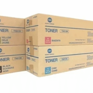 Konica Minolta TN-613 Black/Cyan/Yellow/Magenta Toner Cartridge Set