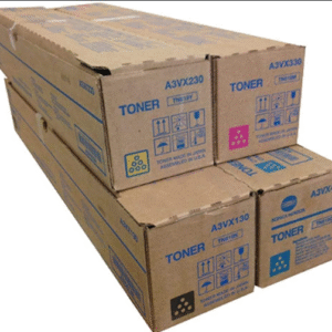 Konica Minolta TN-619 Black/Cyan/Yellow/Magenta Toner Cartridge Set