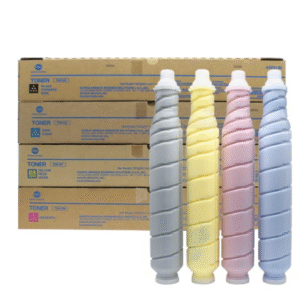 Konica Minolta TN-619 Black/Cyan/Yellow/Magenta Toner Cartridge Set