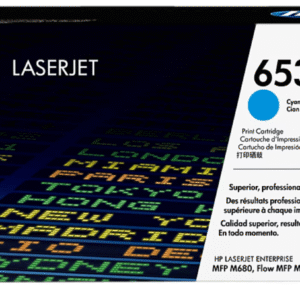 HP 653A Cyan Original LaserJet Toner Cartridge CF321A