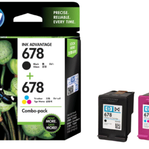 HP 678 2-pack Black/Tri-color Original Ink Advantage Cartridges