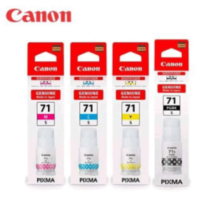 Canon PIXMA GI-71S PGBK/C/M/Y (PGBK/C/Y/M) Ink Bottle Set