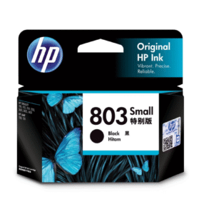 HP 803 Small Black Original Ink Cartridge F6V23AA