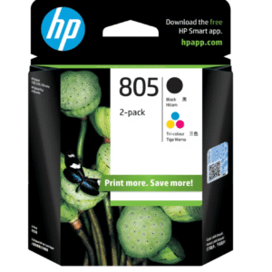 HP 805 Color/Black Ink Cartridge Combo 2-Pack 6ZD32AA