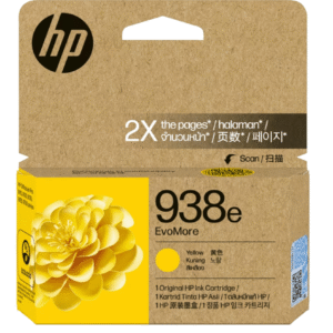 HP 938e EvoMore Yellow Original Ink Cartridge 4S6Y1PA