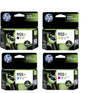 HP 955XL Black Cyan Magenta Yellow Original Ink Cartridge SET