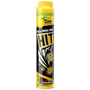 HIT Flying Insect Killer - Mosquito & Fly Killer Spray (700ml) | Lime Fragrance | Instant Kill | Protection from Dengue & Malaria, pack of 1