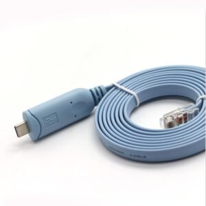 USB-C Console Cable, 6ft USB Type C to RJ45 Serial Adapter Essential Accessory of Cis-co, NET-GEAR, Ubiqu-ity, LIN-KSYS, Rou-ters/Switches for Laptops EPL-1370CC