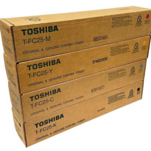 Toshiba T-FC25 Original Black/Cyan/Yellow/Magenta Toner Cartridge Set