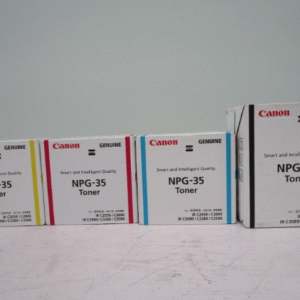 Canon NPG 35 Black/Cyan/Magenta/Yellow Toner Cartridge Set