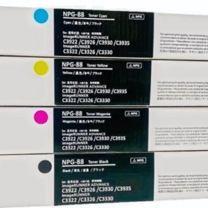 Canon NPG 88 Black/Cyan/Magenta/Yellow Toner Cartridge Set