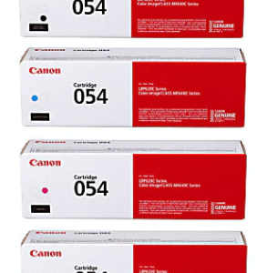 Canon 054 Original Black/Cyan/Yellow/Magenta Toner Cartridge Set
