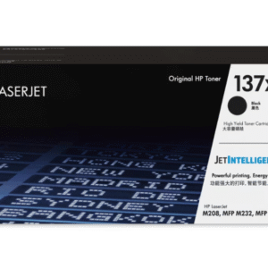 HP 137X Black Original LaserJet Toner Cartridge, HP W1370X