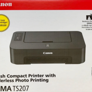 Canon PIXMA TS207 Stylish and Compact Printer with Low-Cost Cartridges Printer