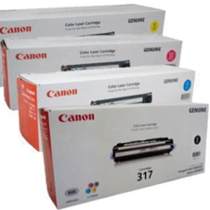 Canon 317 Original Black/Cyan/Yellow/Magenta Toner Cartridge Set
