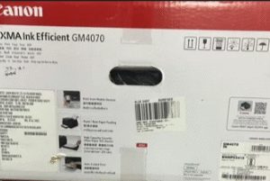 Canon PIXMA GM4070 Refillable Ink Tank Wireless Printer with ADF for High Volume Monochrome Printing Printer