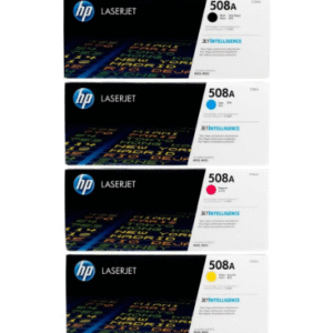 HP 508A Set, HP CF360A,CF361A,CF362A,CF363A Original Black/Cyan/Yellow/Magenta Toner Cartridge