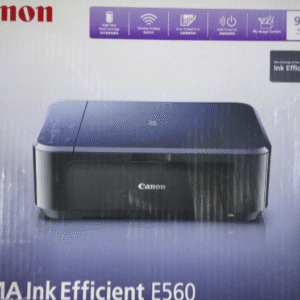 Canon PIXMA E560 Advanced Wireless All-In-One with Auto Duplex Printing for Low-Cost Printing Printer