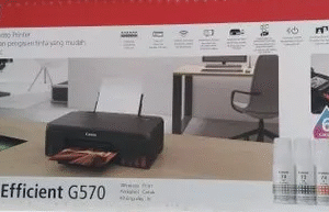 Canon PIXMA G570 Wireless Single Function 6 Ink Tank Photo Printer
