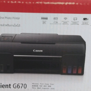 Canon PIXMA G670 Wireless Single Function 6 Ink Tank Photo Printer