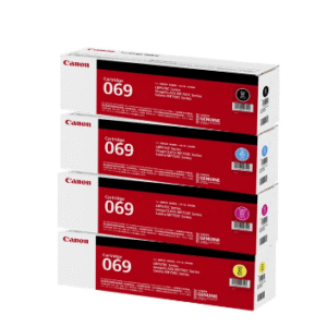 Canon 069 Original Black/Cyan/Yellow/Magenta Toner Cartridge Set