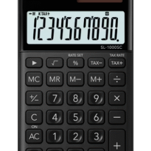 CASIO SL-1000SC-BK Basic Calculator
