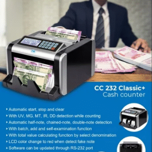 TVS Cash Counting Machine - CC 232 Classic Plus