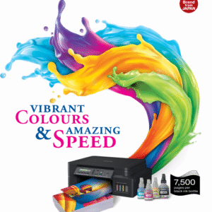 brother DCP-T525W 3-in-1 multifunction printer with wireless and mobile printing to work-on-the go printer