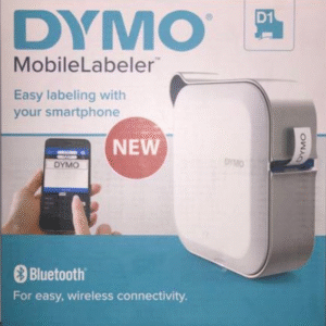 Dymo MobileLabeler easy labeling with your Smartphone Bluetooth for easy wireless connectivity Thermal Label Printer